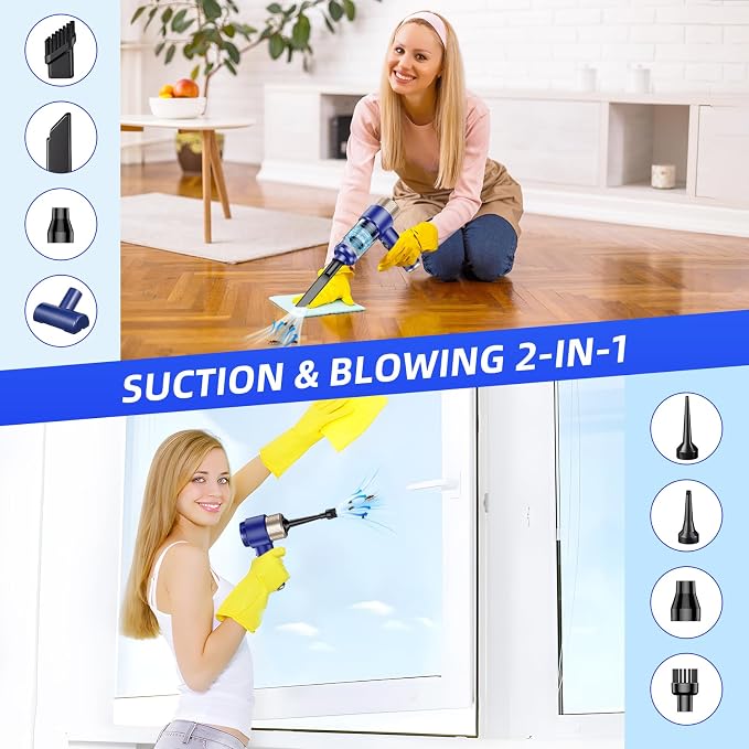 Electric Bug Vacuum Catcher 16000PA Cordless Handheld Spider & Insect Trap for Humane Removal of Stink Bug,Spotted Lanternfly,Wasp,Beetle & Bedbug,Portable Vacuum with LED Light for Indoor Outdoor Use