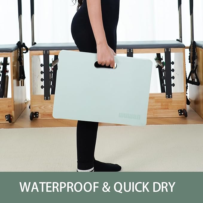 Yoga kneeling mat, 1.5inch Thick,Knee Push-ups, Plank Support & Yoga Elbows/Knees Mat Provides Cushion for Kneeling & Elbows