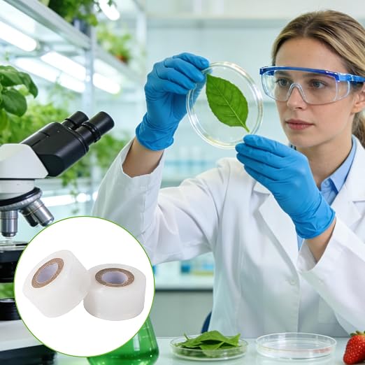 3pcs Petri Dish Films, Each Roll 200m/656ft Clear Floral Plants Fruit Trees Grafting Tapes Lab Sealing Films Clear Petri Dish Tapes Suitable for Grafting & Freshness Preservation