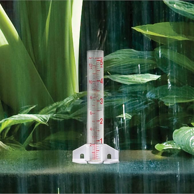 AcuRite 00810A2 Glass Rain Gauge