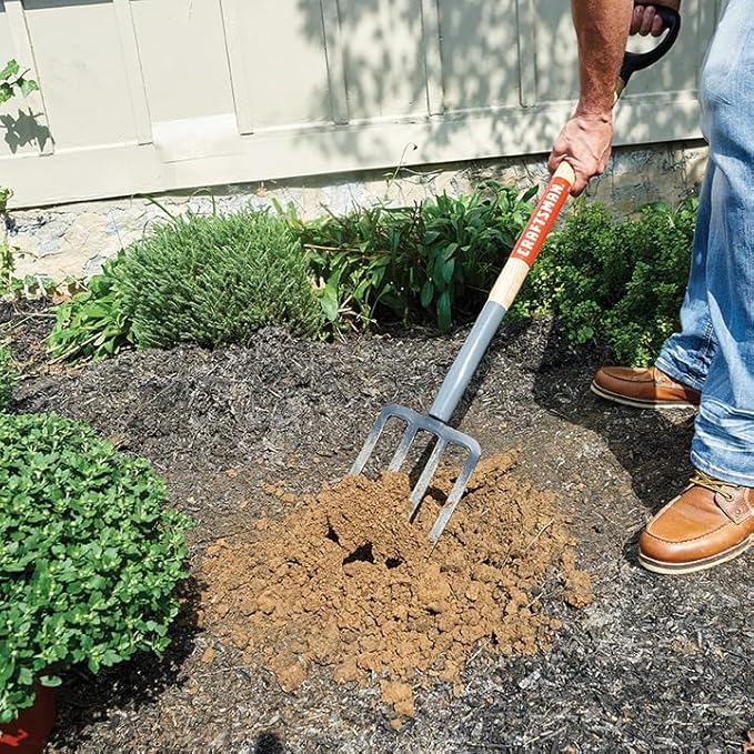 Craftsman Wood Handle Digging Fork