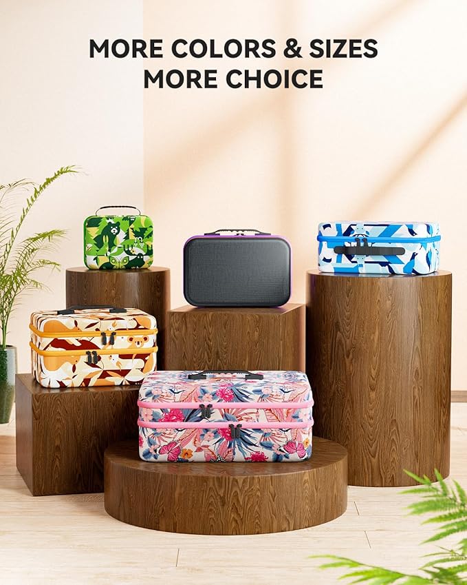 ARTDOT 30 Slots Storage Container for Diamond Art Kits for Adults,Portable Diamond Painting Storage Box with Accessories and Tools