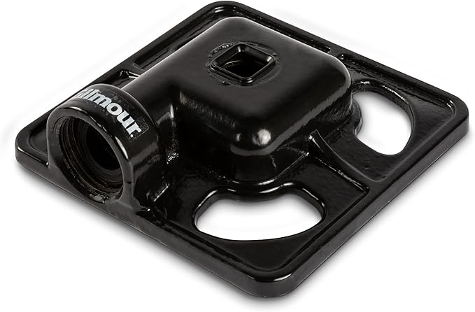 Gilmour Stationary Spot Sprinkler, 900 Sq Ft Cast Iron Metal Garden Sprinkler for Small Areas, Square Sprinkler for Gardens and Flowerbeds