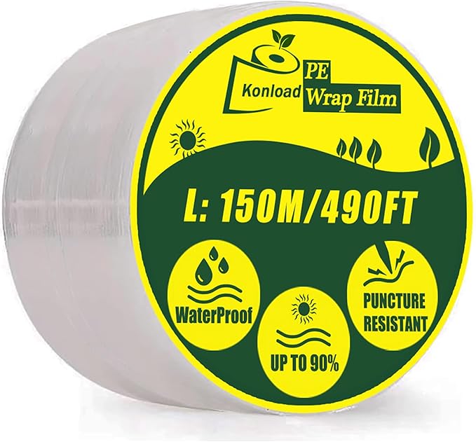 Nursery Grafting Tape Wide 1-3/5 inch Plant Budding Tool for Grafting Self-Adhesive PE Stretchable Film for Grafting,Buddy Tape for Gardening Grafting Tool
