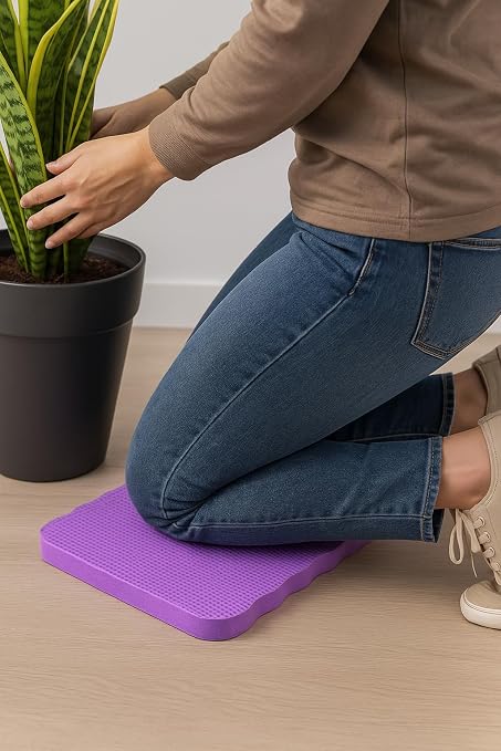 Black Duck Brand Large Kneeling Pads 15" x 7" for Gardening, Cleaning & Repairs – 12 Pack – Waterproof, Lightweight & Durable for Indoor & Outdoor Use
