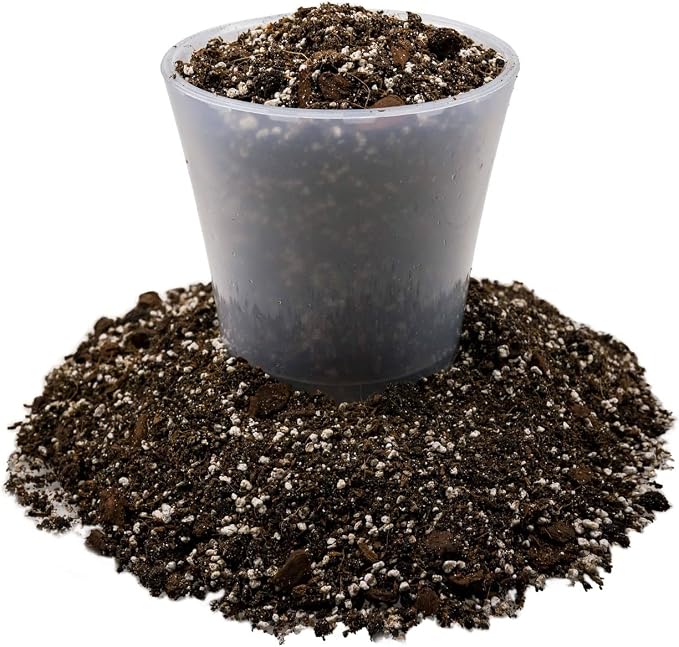 Gardenera Fiddle Leaf Fig Soil Mix - 20 Quart - Premium Blend of Peat Moss, New Zealand Bark, Coco Chips, and Perlite for All Purpose Planting - 4 Bags of 5 Quart