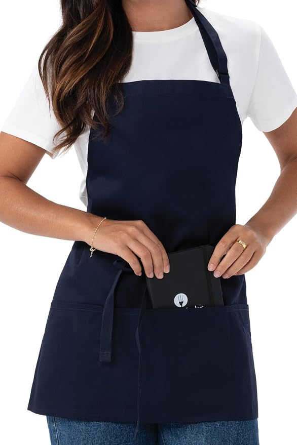 Chef Works Unisex Three Pocket Apron