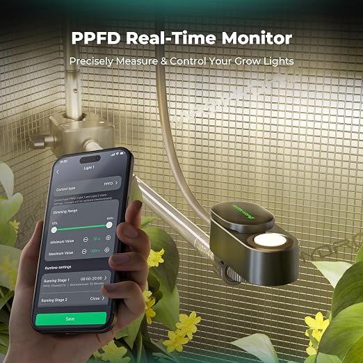 MARS HYDRO Smart Sensor Kit: PPFD, CO₂, and Soil Sensors for iControl & iHub-Pro, Precision Environmental Monitoring and Control for Indoor Growing