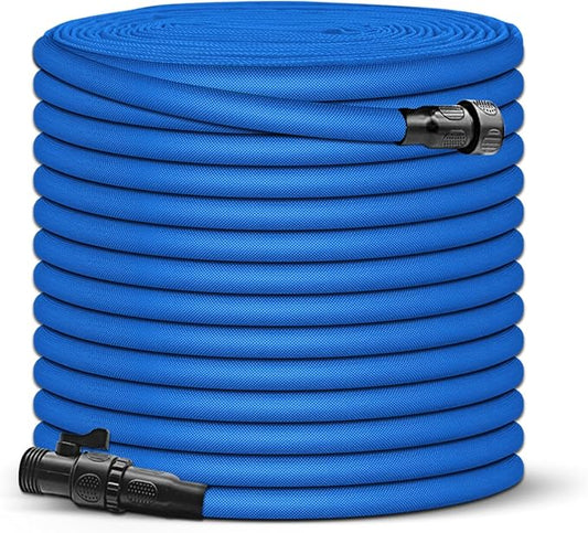 Garden Hose, 75FT Water Hose, Lightweight Garden Hose with 3/4" Fittings, Triple-layer Core, Water Hose Useful House Gifts for Outdoor Lawn Car Watering Plants