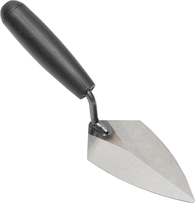 MARSHALLTOWN QLT Pointing Trowel, 5 1/2 x 2 3/4 Cement and Mortar Finishing Tool, Plastic, PT55