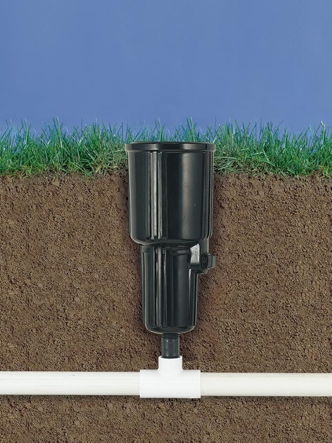 Orbit 55200 Pulse Pop-Up Impact Sprinkler Head, Black (Pack of 2)