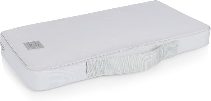 Picnic TIME Gardening Kneeling Pad, Extra Thick Kneeling Pad, Large and Durable Garden Kneeler Foam with Carrying Handle, Lightweight Soft Foam Cushioning for Knee, Water Resistant, (Fog Gray)