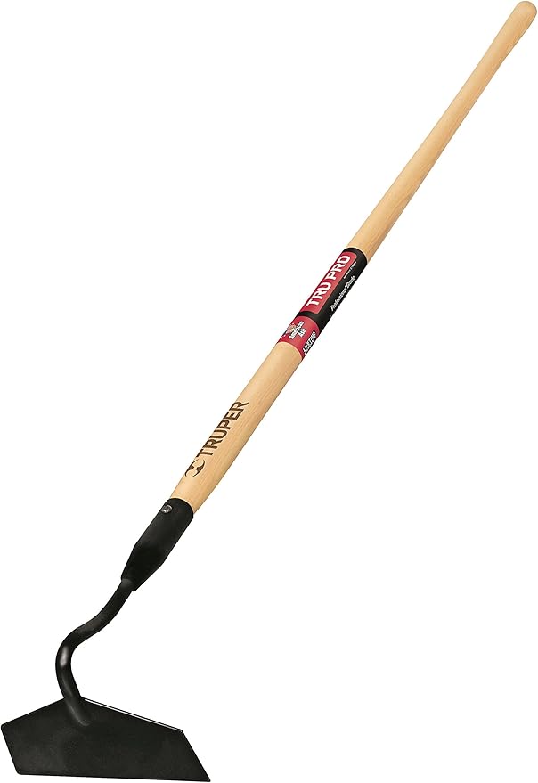 Truper 33573 Tru Pro 7-Inch Forged Beet Hoe, Ash Handle, Socket Pattern, 54-Inch
