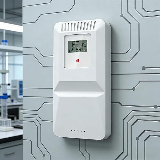 Digital Indoor Outdoor Wireless Remote Sensor, High Precision Temperature and Humidity Meters, Sutible for Weather Station with Rain Gauge : 5087-3, 5065-3A, and 5065-3S