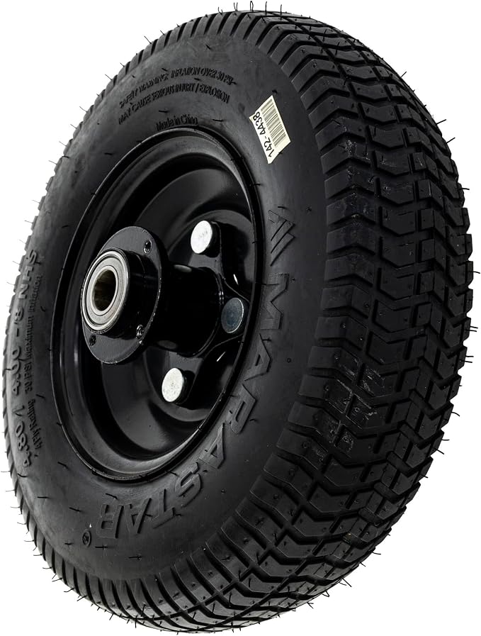 Exmark 142-4438 Black Rim Wheel and Tire Z-Aerate Stand-On Aerator ZA3624