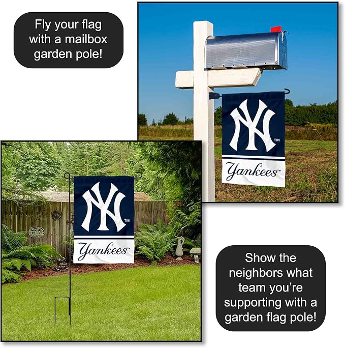 Yankees Double Sided Garden Flag