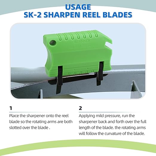 Reel Mower Blade Sharpener Kit - Green