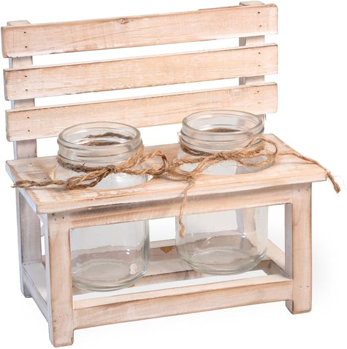 Boston International Celebrate the Home Decorative Tiny Potting Bench, Rustic Garden