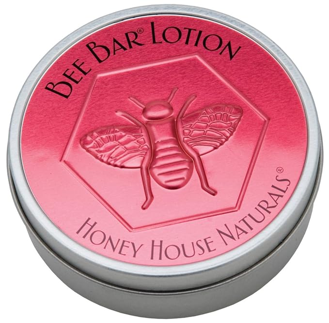 Honey House Naturals Bee Bar, Sweet Honey, Large, 2 Ounce