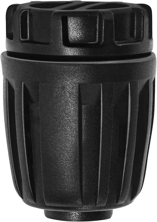 10 Pack 1/2 Inch Drip Irrigation End Cap Fittings (1/2" ID x 0.65" OD) - 1/2'' Drip Line Anti-Drop Barbed Lock Nut End Plug Connectors for 1/2 Inch Drip Irrigation Tubing SystemConnection