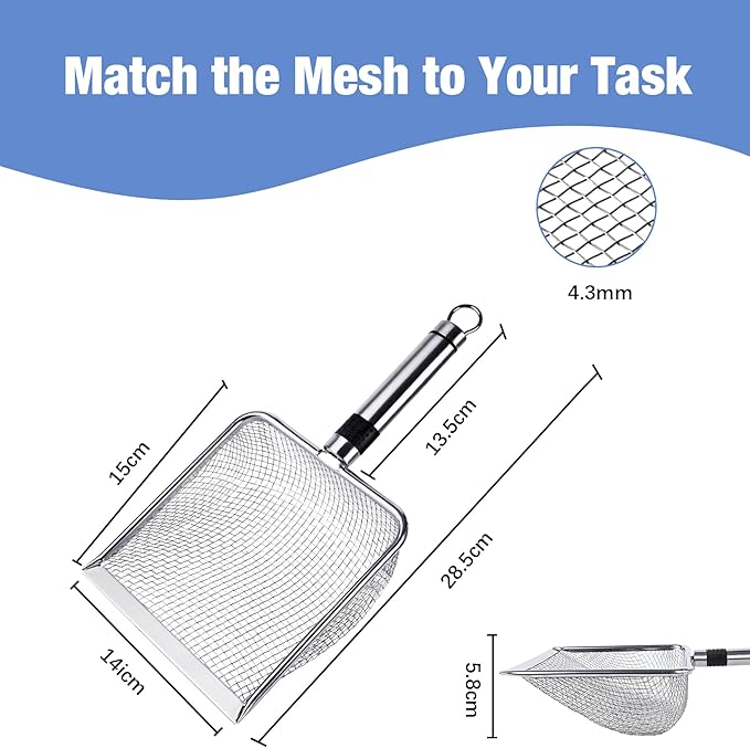 Gardening Soil Sifter (1 Set, 4.3mm)