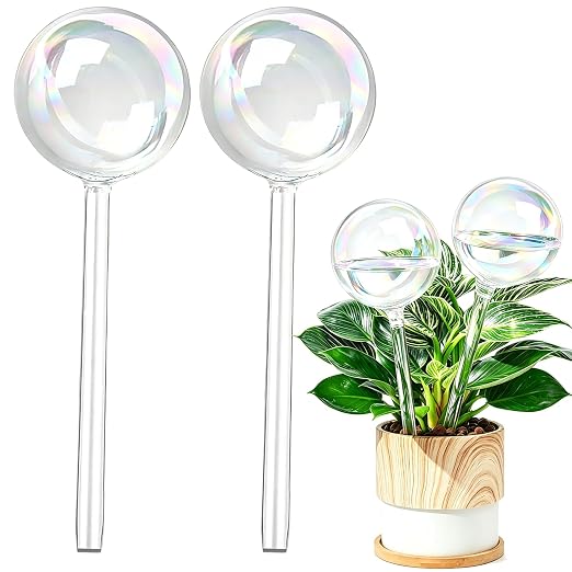 Plant Self Waterer for Indoor Outdoor Plant – Self Watering Planter Insert When on Vocation, Plant Watering Globes Drippers for Who Busy Care Plant – Ideal House Garden Plant Water Bulb