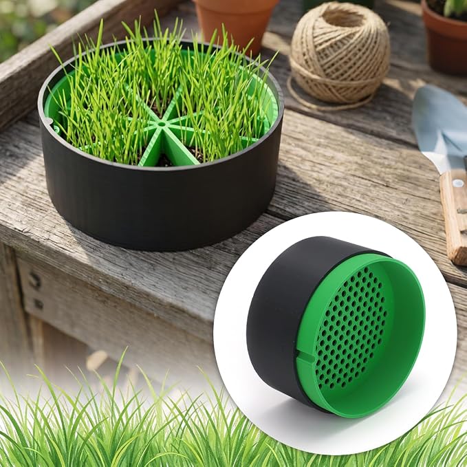 MOTOQUEEN Smart Germination Kit,Reusable,Soil-Free Seedling Tray with Built-in Water Reservoir,Designed for up to 8 Seed Varieties