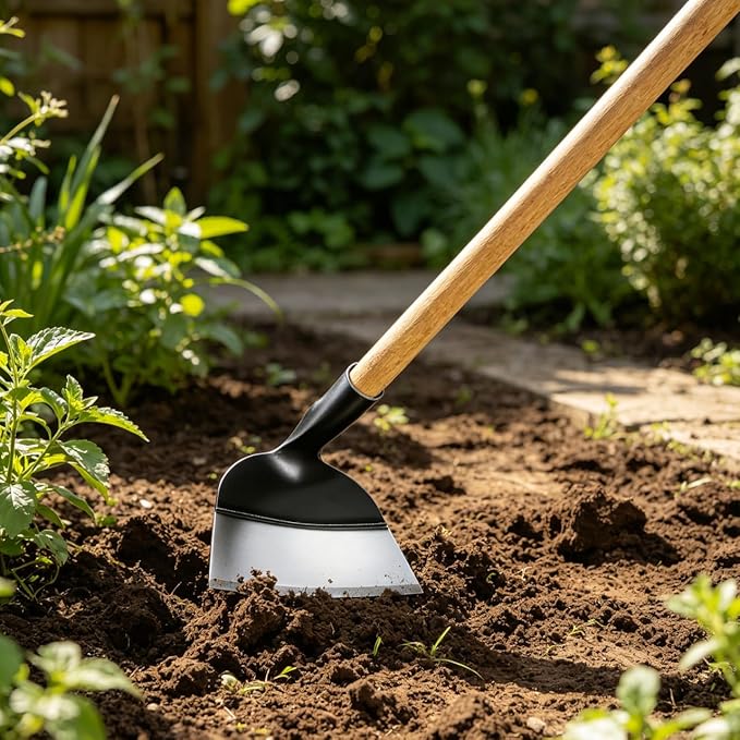 DOITOOL Hand Hoe Head Hoe Garden Tool Heavy Duty Agriculture Farming Head Round Eye Hoes Remove Grass Planting Digging Gardening Tool Weeding Hoe Head for Agriculture