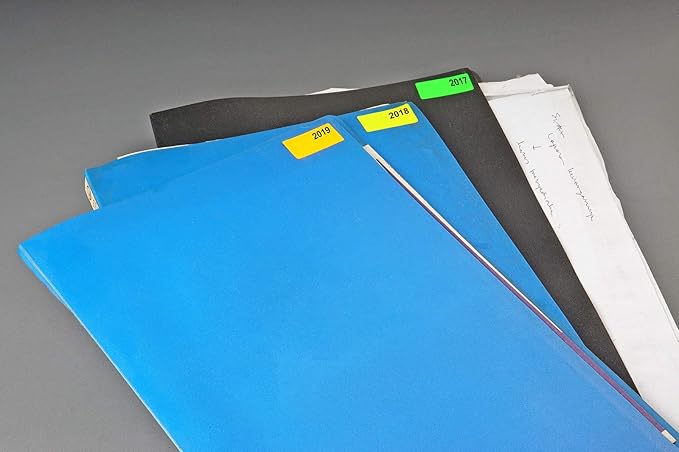 Royal Green Color Code Labels Rectangular 1.57 inch x 0.75 inch Brown Stickers Rectangular Labels (40mm x 19mm) - 2000 Pack