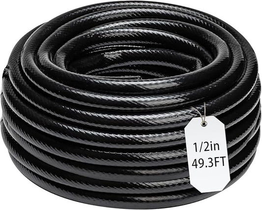 1/2 Inch Drip Irrigation Tubing-49.2Ft/15M Main Tubing Hose for Garden Irrigation System Kit, Plant Watering Irrigation Line Tubing
