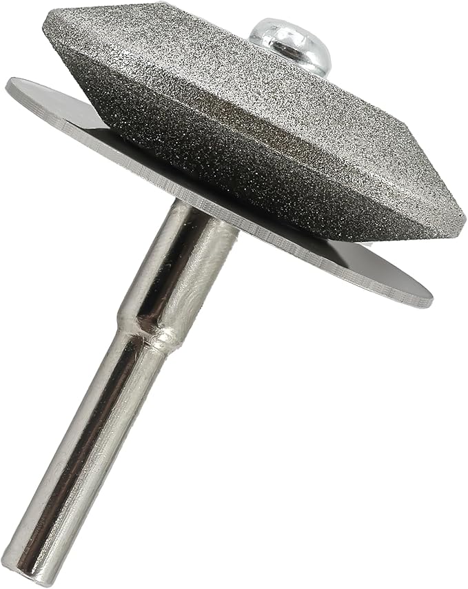 Lawn Mower Blade Sharpener - Grit 100/120 Multi-Purpose Diamond Sharpener for Garden Shears/Scissors/Knife/Trowel, Bypass Loppers, Weeding Sickle, Splitting Axe, Machete, for Hand Drills