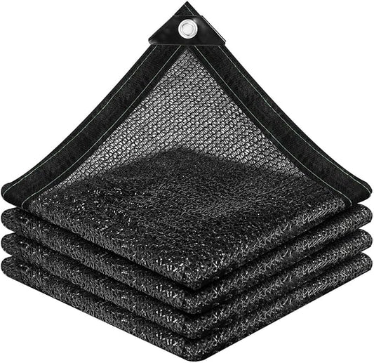 vensovo 40% Sunblock Shade Cloth Net Black Resistant - 10x12 Ft Garden Shade Mesh for Plant Cover, Greenhouse, Chicken Coop, Kennels, Tomatoes Plants