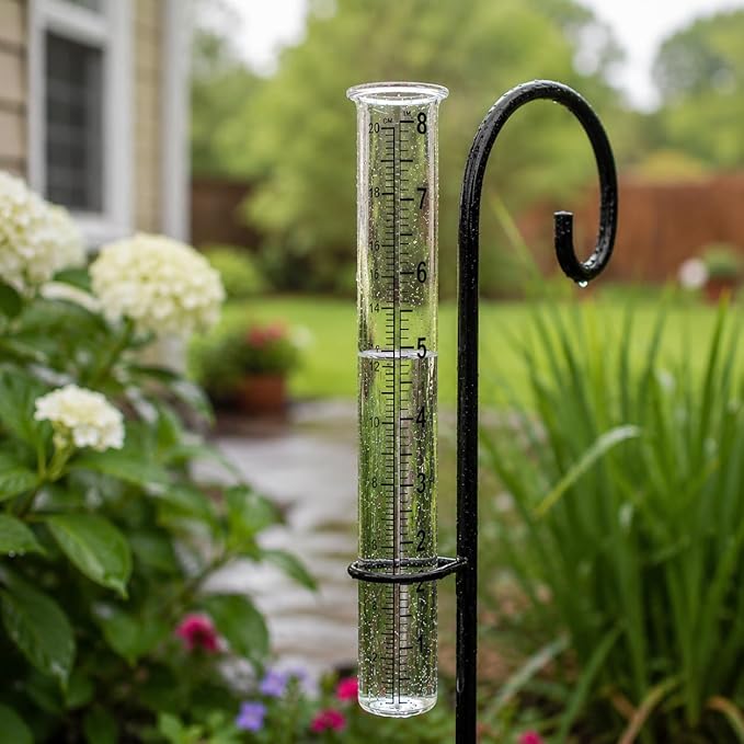 SPI Home- San Pacific Intl Rain Gauge Glass Replacement (Tall)