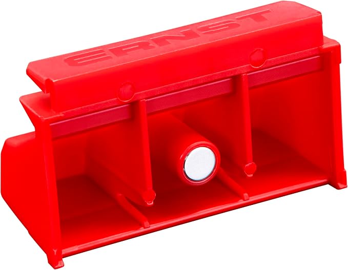 Ernst Manufacturing Screwdriver Pro XL - Modular Screwdriver Organizer for 14 Tools - Made in the USA (Red Magnetic Base)