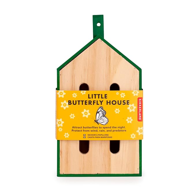 Kikkerland Butterfly House Garden Decor, 1 EA
