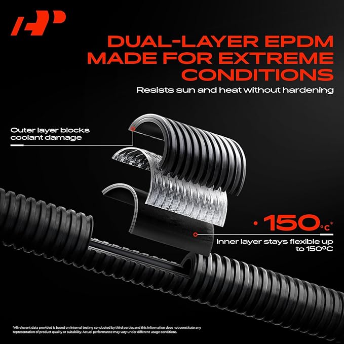 A-Premium A/C Suction Hose & Discharge Line Hose Assembly Compatible with Chevrolet Camaro, 2012 2013 2014 2015, 3.6L