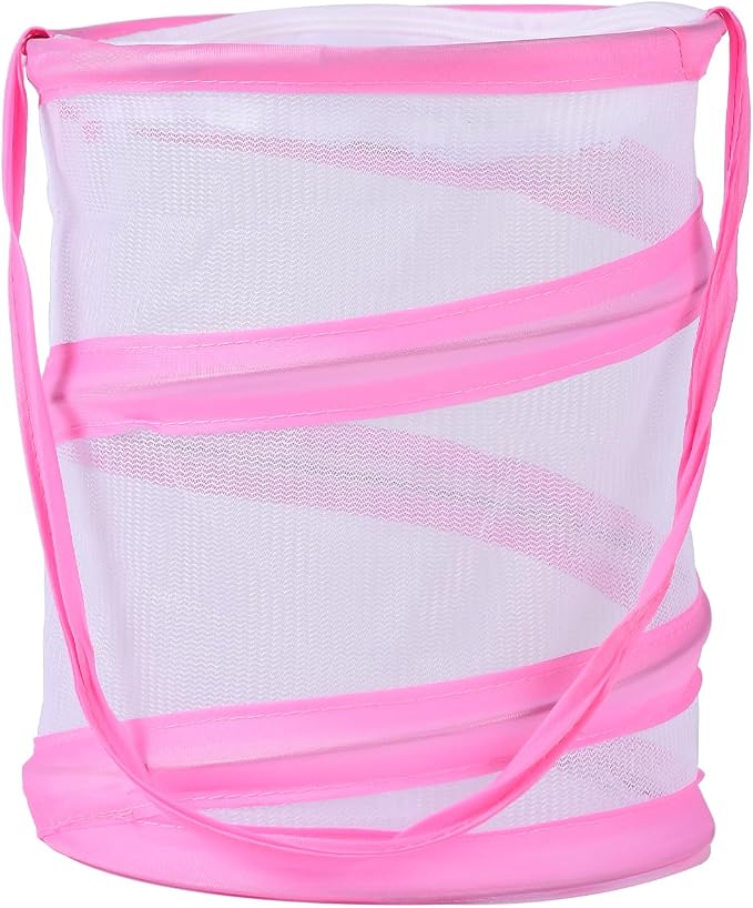 Insect Lore Butterfly Garden Habitat Foldable Washable and Reusable Butterfly Cage (Pink, S)