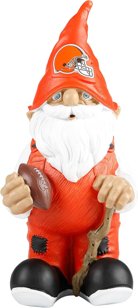 NFL Resin 11.5" Team Logo Outdoor Garden Statue Gnome