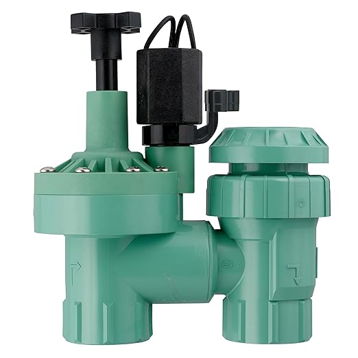 Orbit 57604 1-Inch FPT 100 Series Automatic Anti-Siphon Valve with Flow Control and 3/4-Inch Reducer