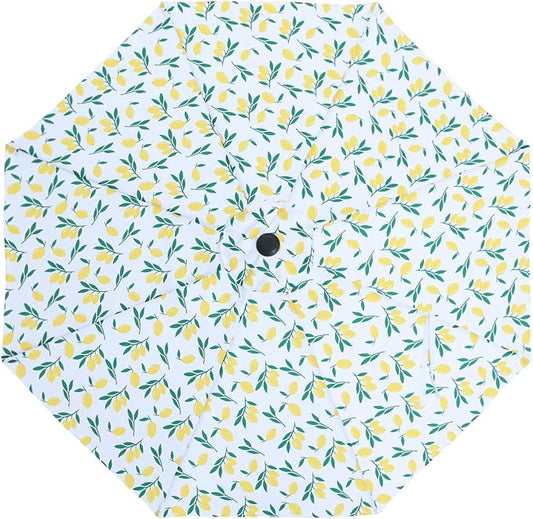 MASTERCANOPY Patio Umbrella 9 ft Replacement Canopy for 8 Ribs-Yellow Lemon Canopy Only