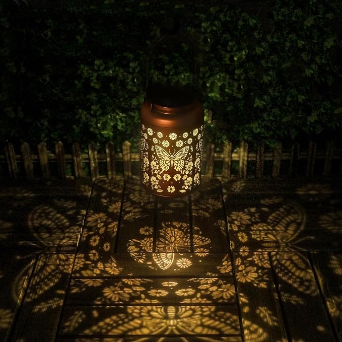 Cawalap Birthday Day Gifts for Women, Cat Solar Lanterns Outdoor