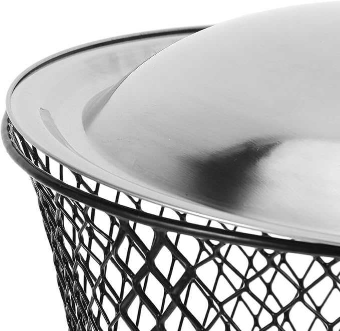 Totority In-ground Worm Composting Bins 2pcs High-Strength Metal Soil Enricher with Lids - Aerated Underground Composter for Garden Waste & Kitchen Scraps - Sustainable Backyard Recycling System