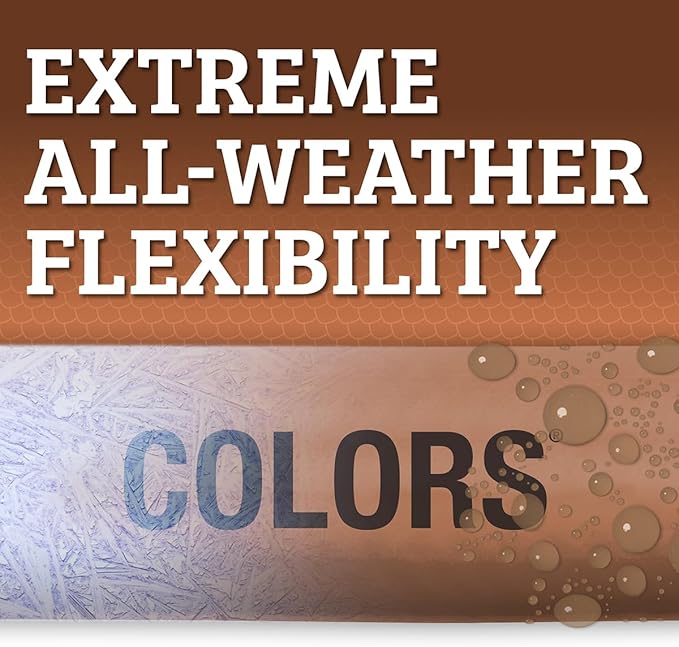 Flexzilla Colors Lead-In Garden Hose 5/8in. x 5ft., Lightweight All-Weather Water Hose, Durable and Flexible, Leak-Free Connections, Red Clay