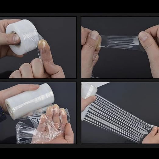 Fruit Grafting Tape, Stretchable Grafting Tape for Fruit Trees, Flexible Budding Strip Film Tape with Optional Widths for Garden Fruit Tree Repair and Floral Plant Budding Grafting