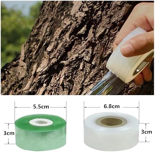 SUCA Grafting Tape, Grafting Tool Buddy Plant, 2 Color 4PCS with Various Elasticity (4pcs)