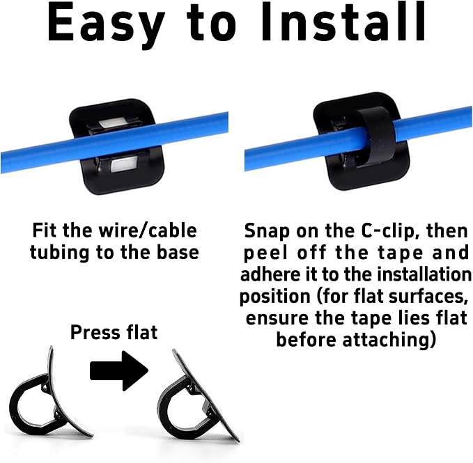 C-Clips Clamps Housing Hose Guide