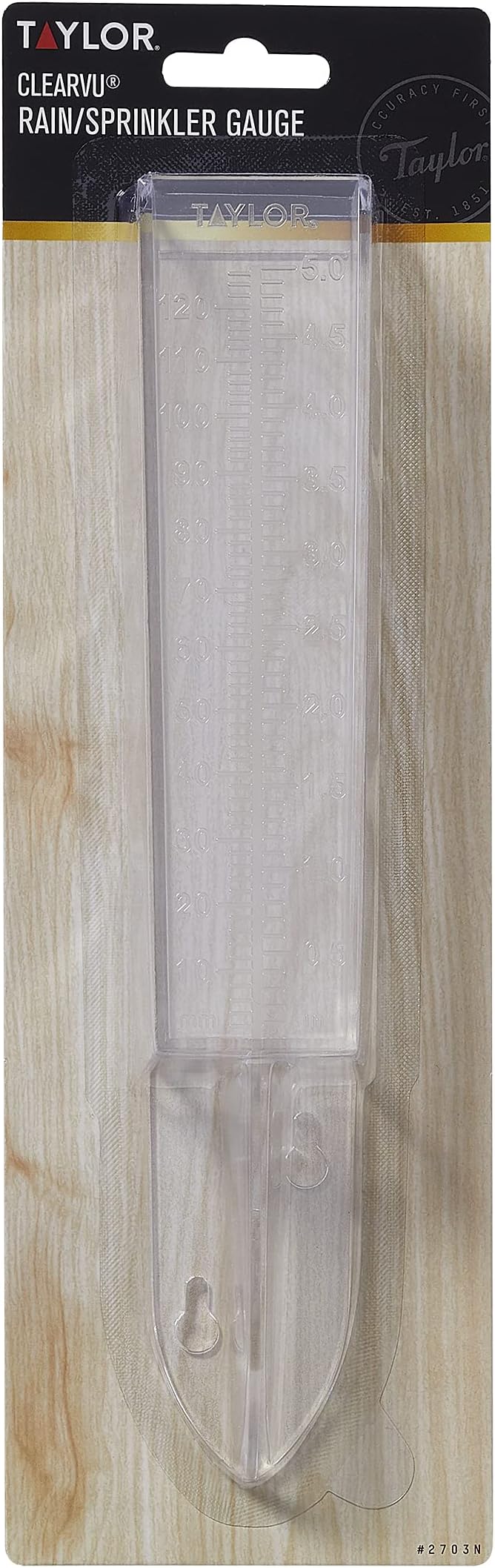 Taylor ClearVu Rain and Sprinkler Gauge