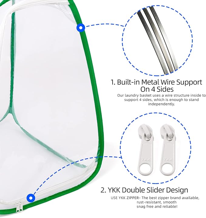 Outdoor Pop-up Large Insect and Butterfly Net Habitat，with Rainproof top Cover Increase Survival Rate, Windproof Trapezoidal Design，Collapsible Caterpillar Growing Mesh Cage Terrarium