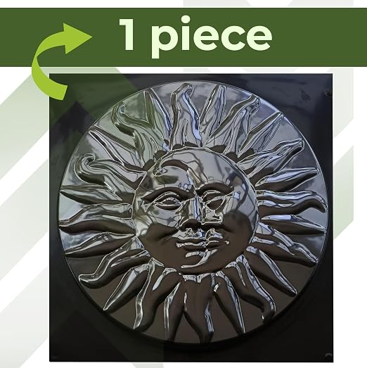 Sun Moon Garden Stone Stepping Mold Pathmaker Mold Concrete - Sun Stepping Stone Precast Concrete Pavers