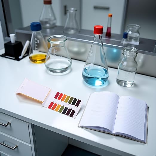 80 Strips Yellow Professional 1-14 Ph Litmus Paper Ph Tester Papers Ph Meters Indicator Paper Water Cosmetics Soil Acidity Test Strips Lab Consumables